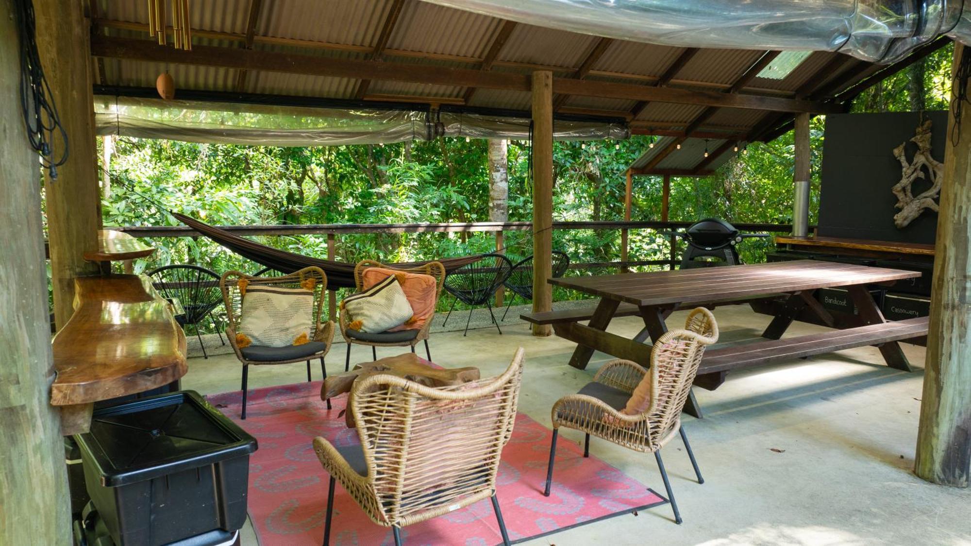 Noah Creek Eco Huts Vila Cape Tribulation Exterior foto